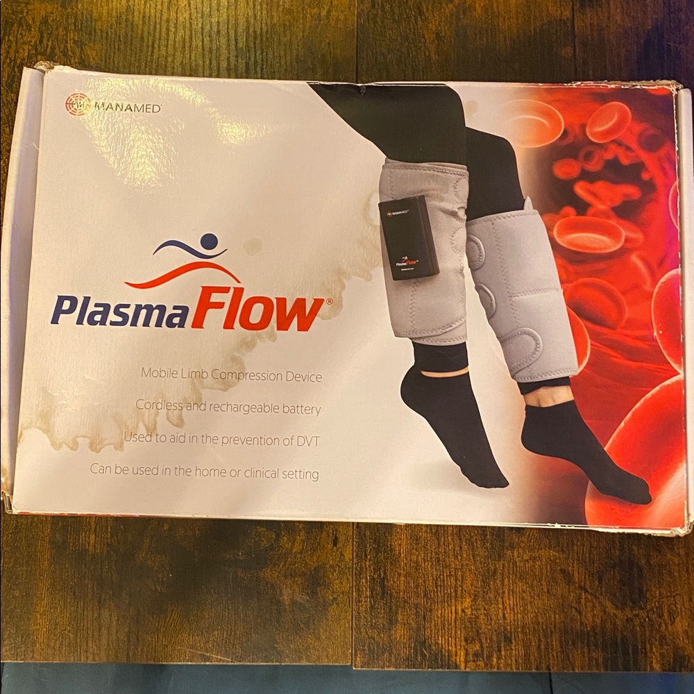 Plasma Flow Manamed  Deep Vein Thrombosis Prevention Maintains Blood Flow TESTED